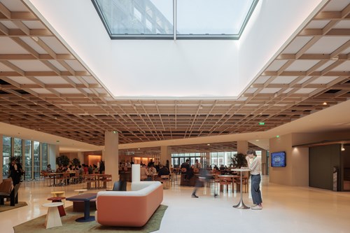 Interior circulation spaces